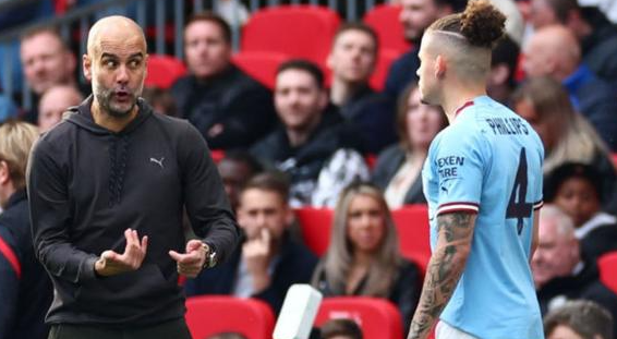 Pep Guardiola has apologized for how he has treated midfielder Kalvin Phillips.